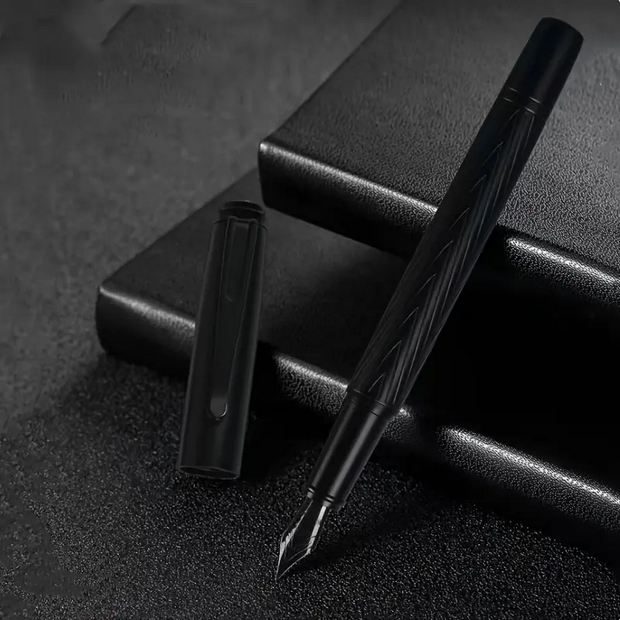 Pluma estilográfica de metal Samurai de alta calidad